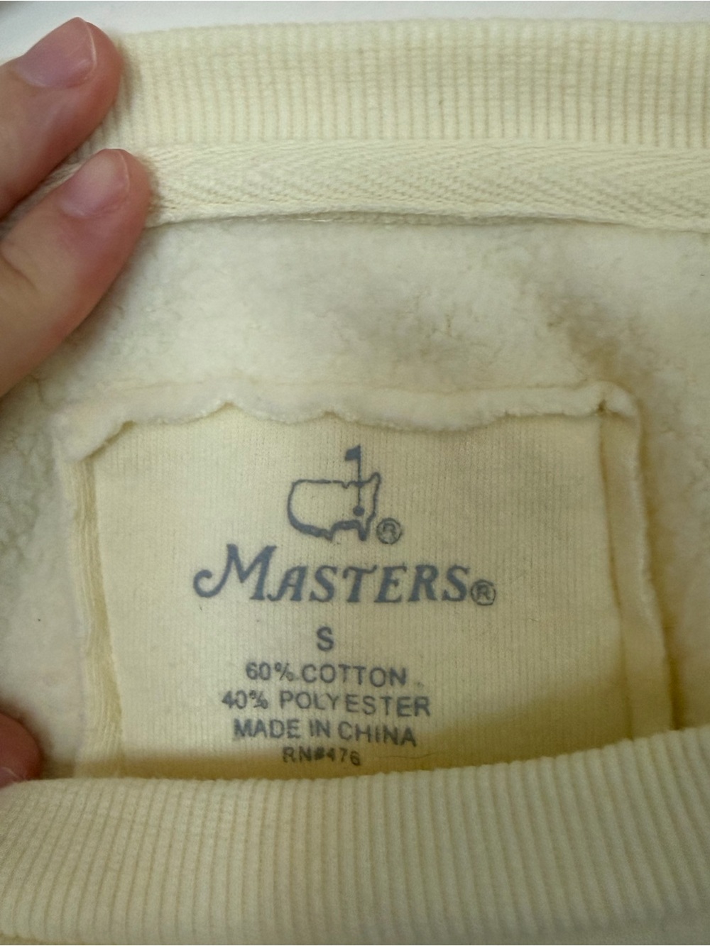 Genuine Masters Golf Sweatshirts Pink and Yellow available - Picture 6 of 7